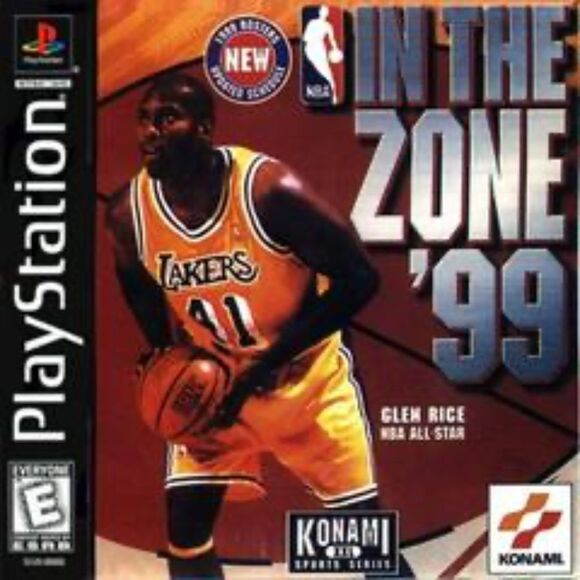 NBA In the Zone 99 Basketball Nintendo 64 N64 CIB Complete